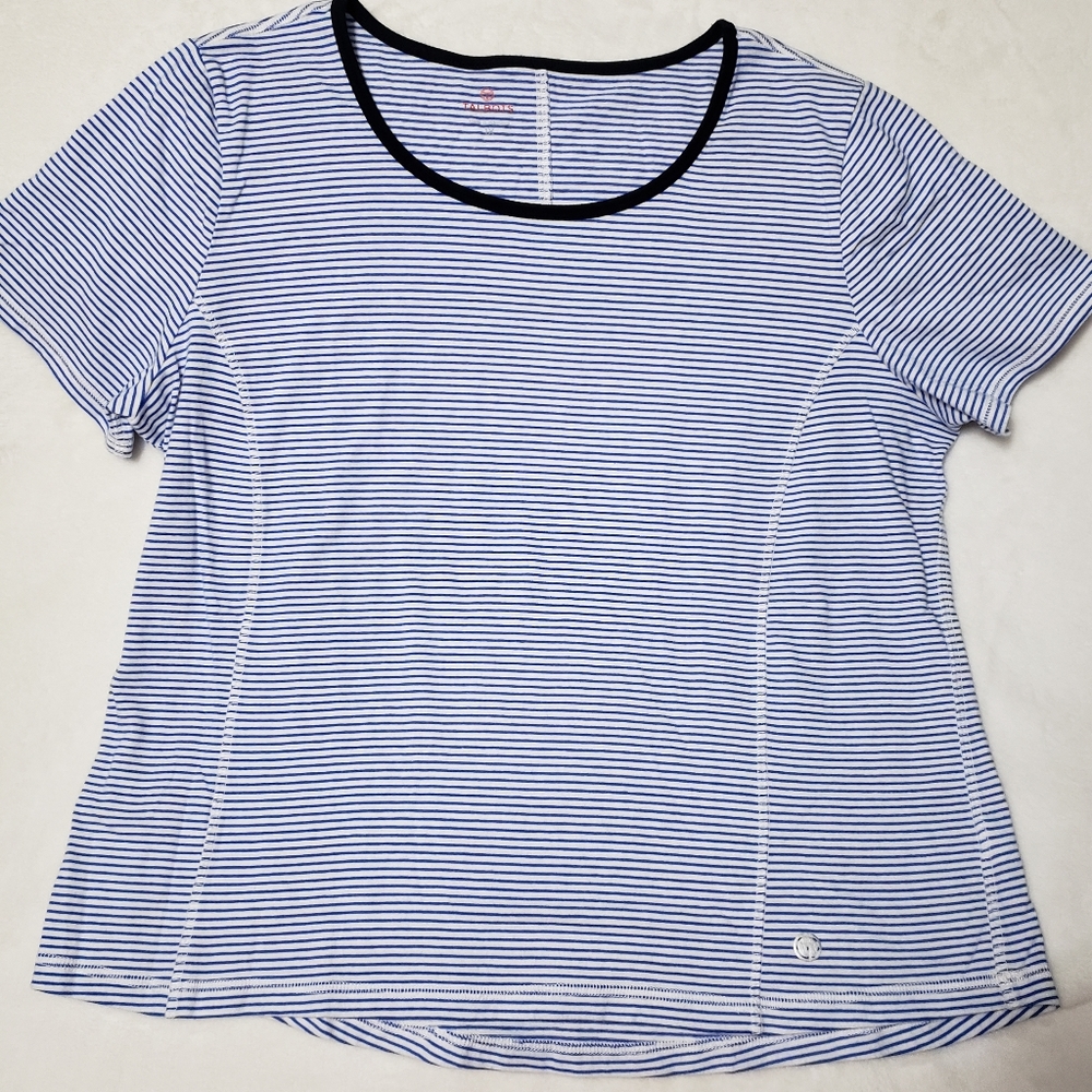 Talbots striped tee